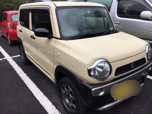 レンタカーのハスラー