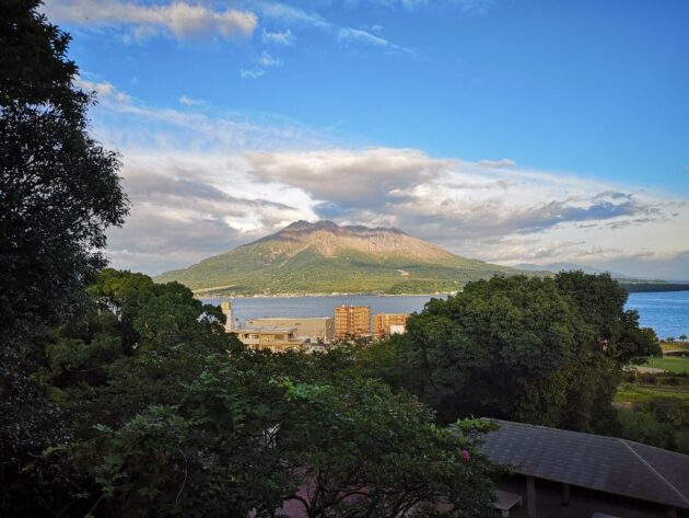 多賀山公園からの桜島
