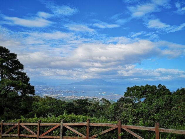 新宿スカイライン「スカイぱれっと」からの桜島