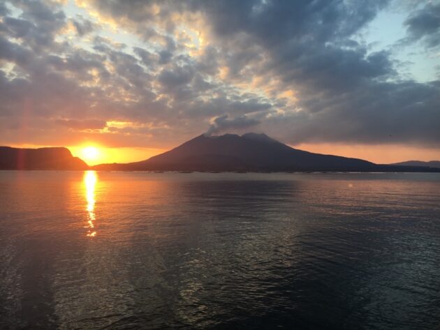 太崎観音からの桜島