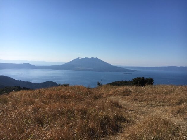 狐ヶ丘高原からの桜島