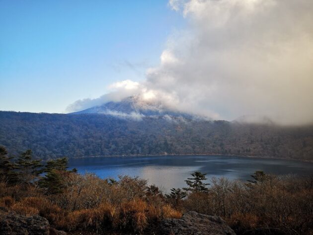 大浪池と韓国岳